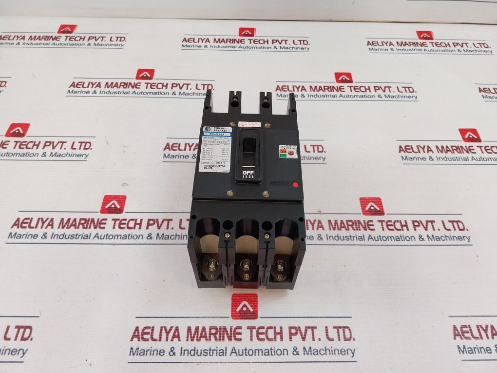 Terasaki T0-225Ba 3 Pole Circuit Breaker