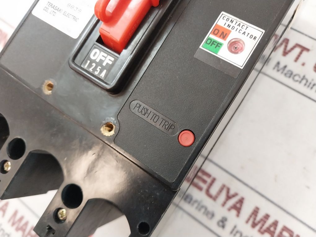 Terasaki T0-225Ba No-fuse Circuit Breaker Ac 600V 