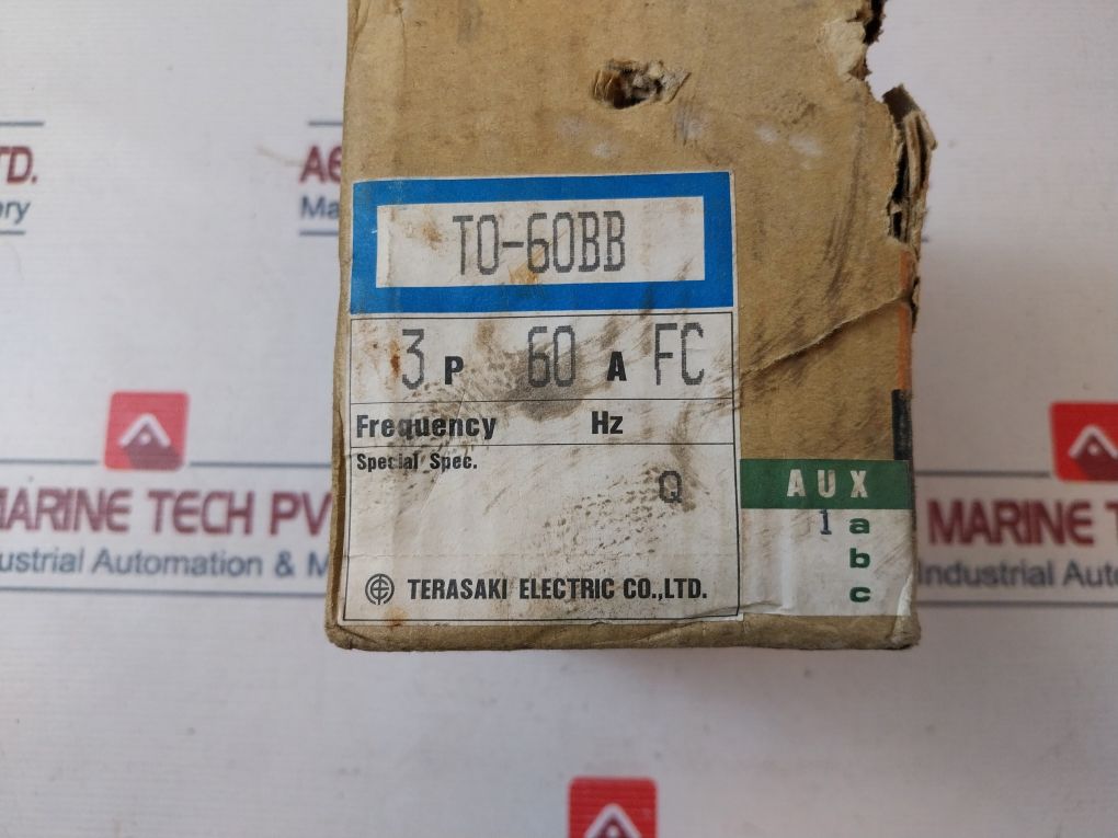 Terasaki T0-60Bb 3 Pole No-fuse Circuit Breaker Ac550V