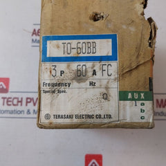 Terasaki T0-60Bb 3 Pole No-fuse Circuit Breaker Ac550V