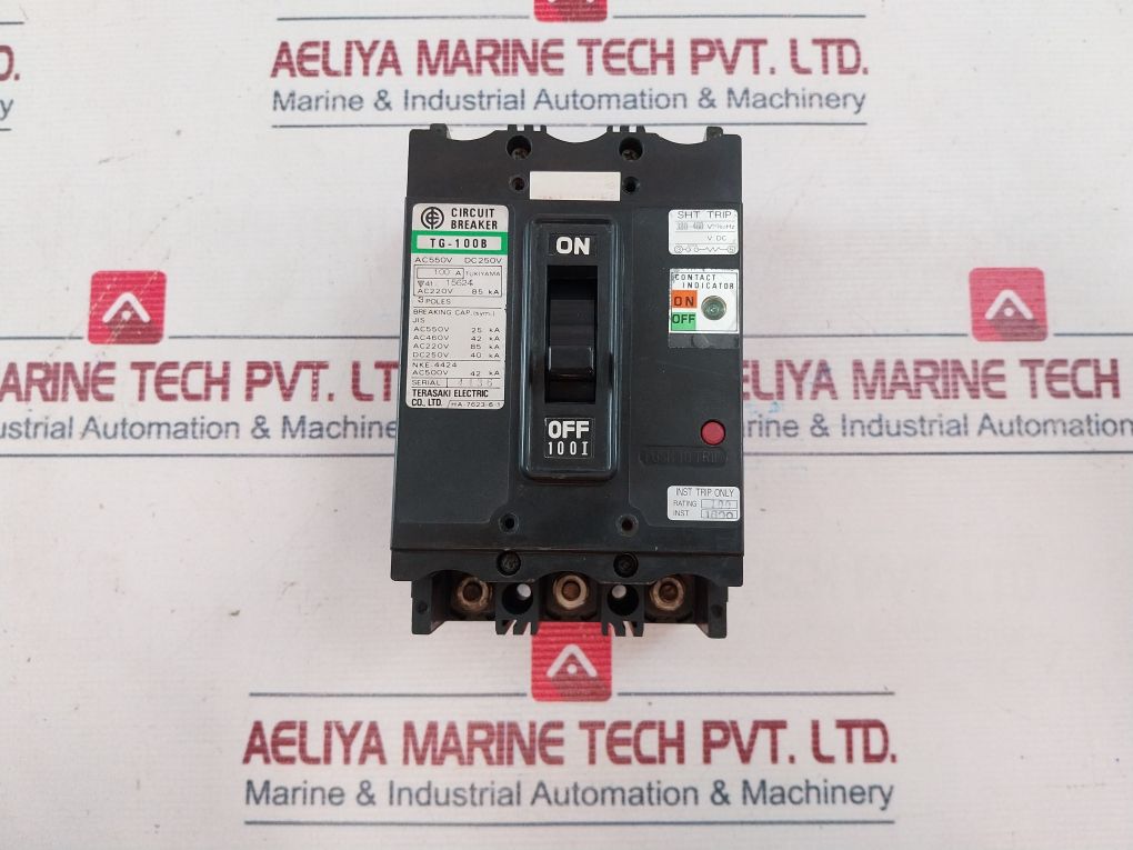 Terasaki Tg-100B Circuit Breaker 42Ka