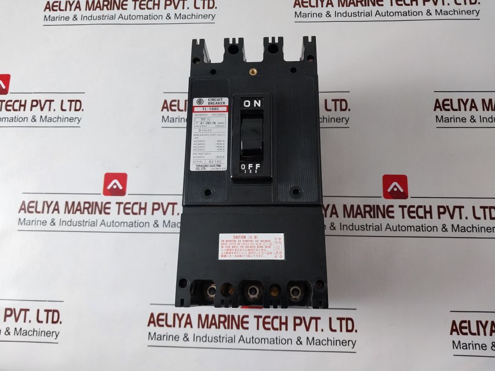 Terasaki Tl-100C Molded Case Circuit Breaker 30A