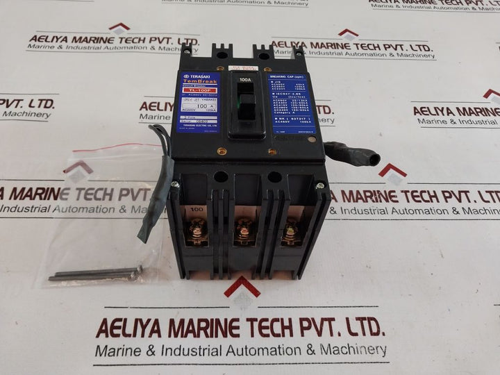 Terasaki Tl-100F 3-pole Circuit Breaker 100A 