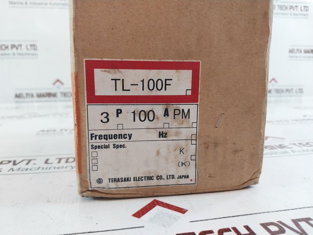 Terasaki Tl-100F 3-pole Circuit Breaker 100A 