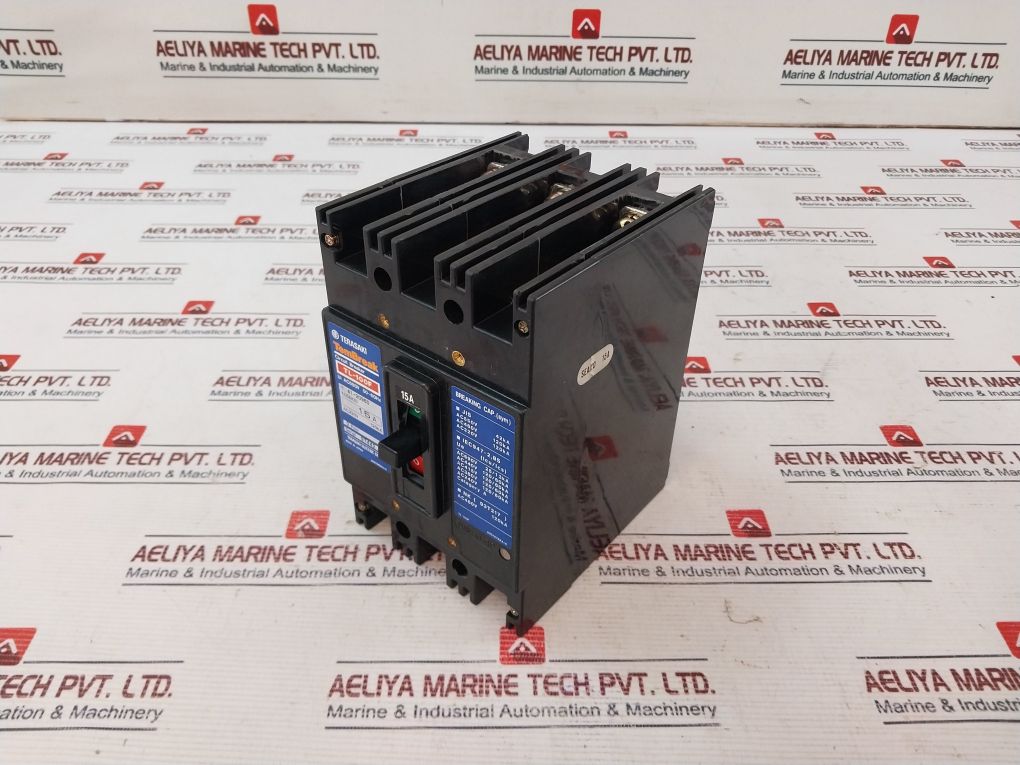 Terasaki Tl-100F 3 Pole Current Limiting Circuit Breaker 15A Ac690V 22