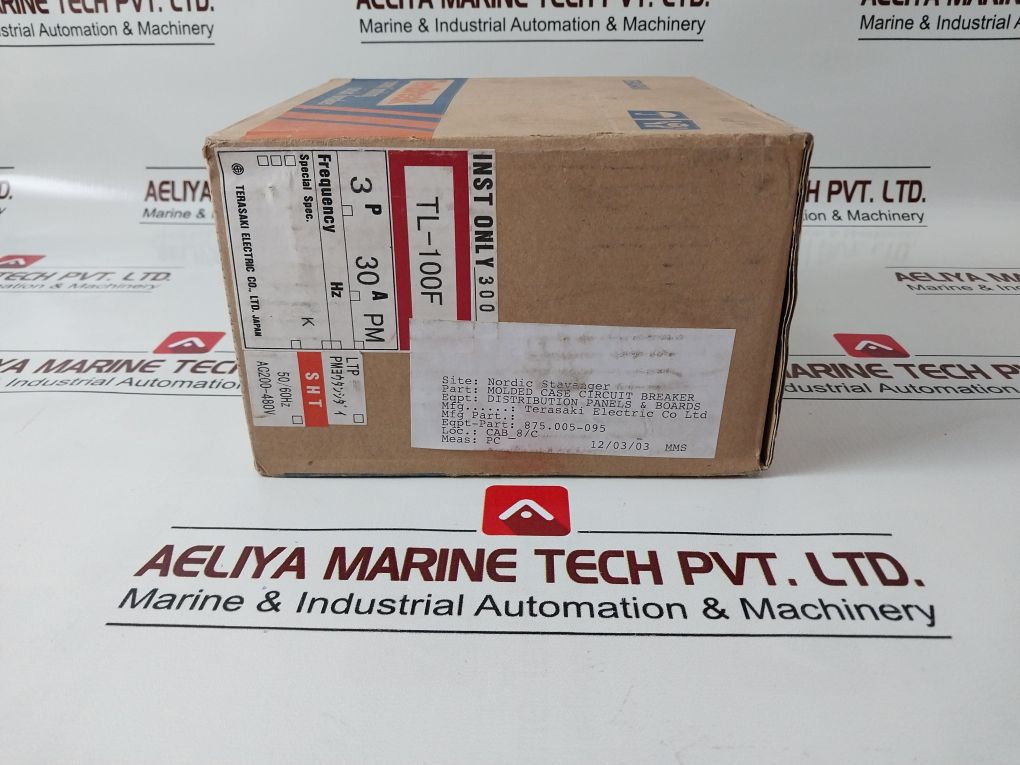 Terasaki Tl-100F Tembreak 3 Pole Circuit Breaker 30A