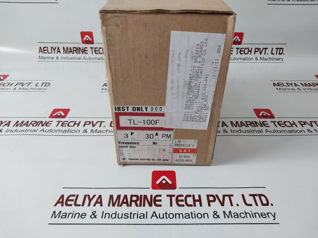 Terasaki Tl-100F Tembreak 3 Pole Circuit Breaker 30A
