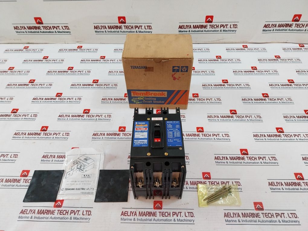 Terasaki Tl-100F Circuit Breaker 3 Pole 75A Ac690V 50/60Hz