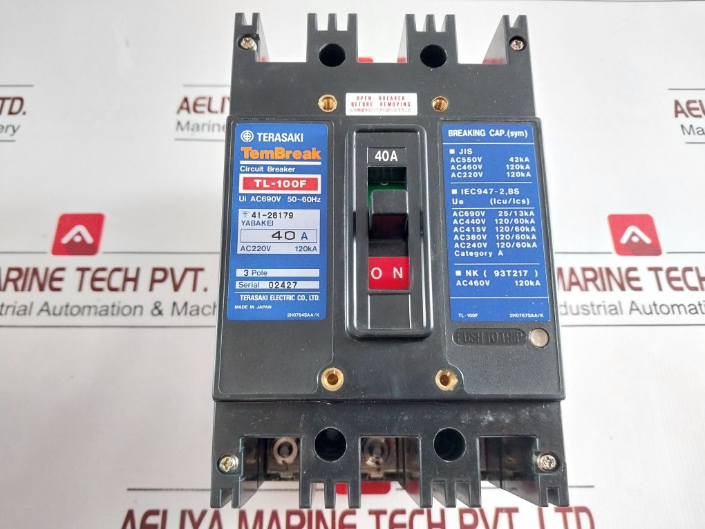 Terasaki Tl-100F Circuit Breaker 40A
