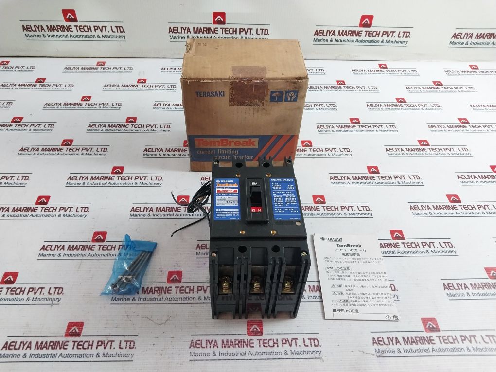 Terasaki Tl-100F Current Limiting Circuit Breaker 15A 3-pole Ac220V