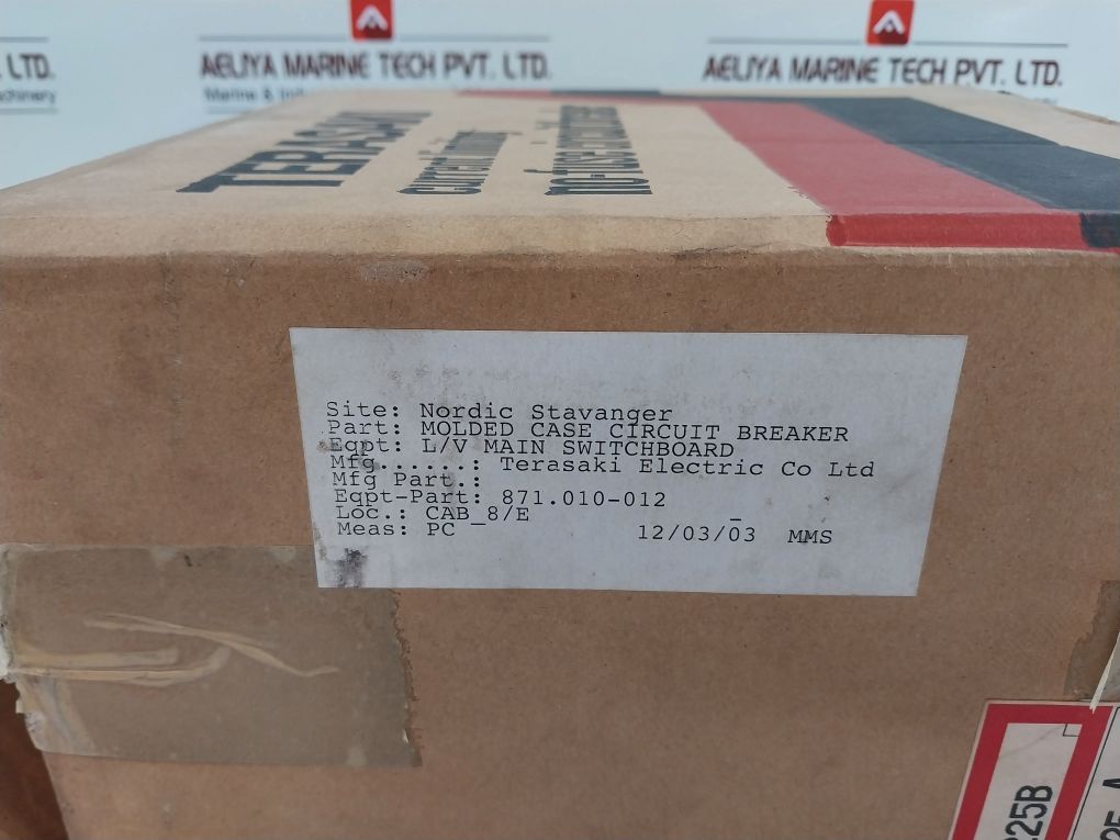 Terasaki Tl-225B Circuit Breaker 125A
