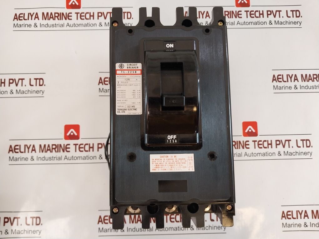 Terasaki Tl-225B Circuit Breaker 125A
