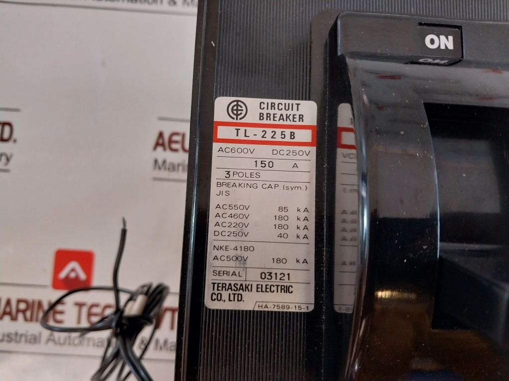 Terasaki Tl-225B Circuit Breaker 150A
