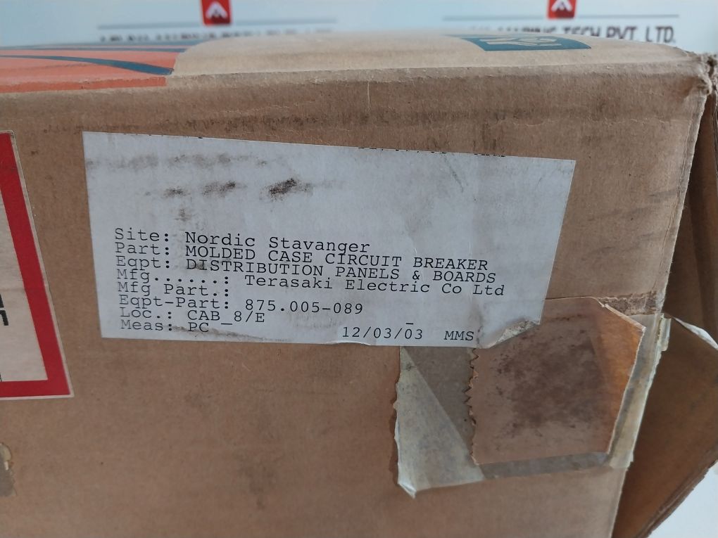 Terasaki Tl-225F Current Limiting Circuit Breaker 225A
