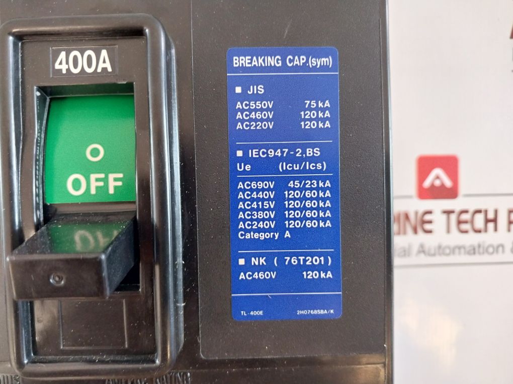 Terasaki Tl-400E 3-pole Circuit Breaker 400A
