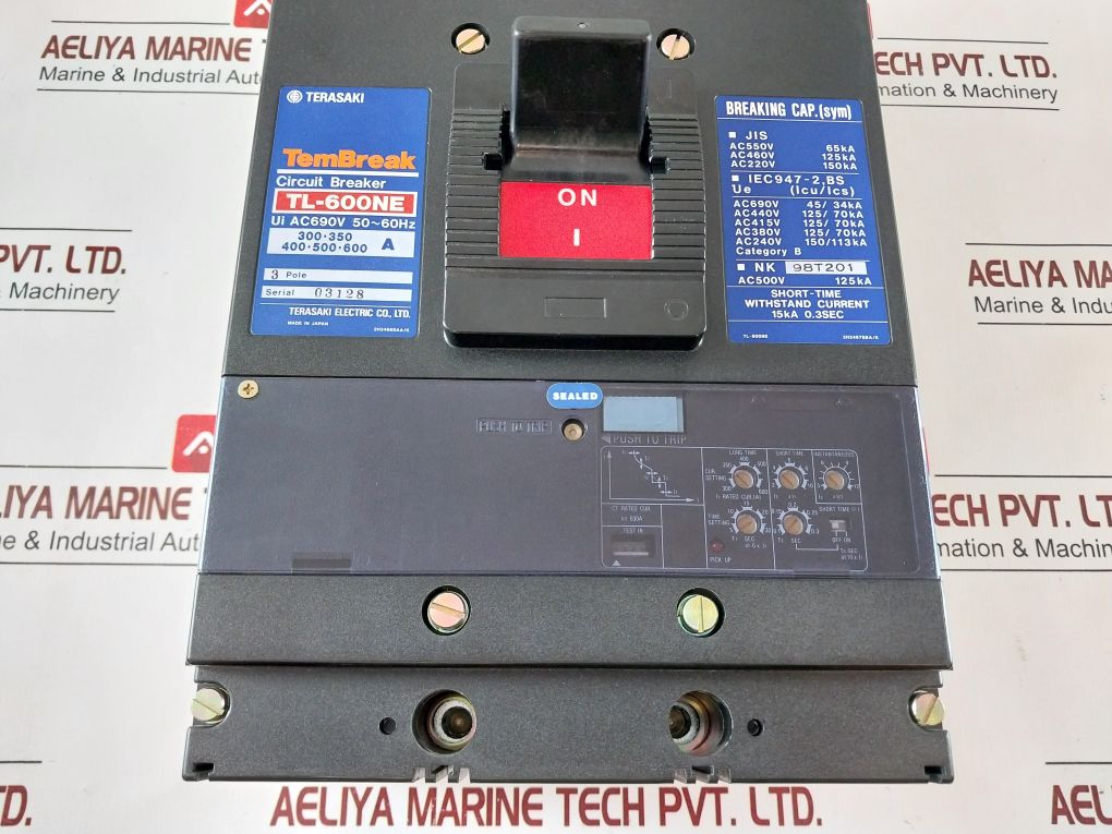 Terasaki tl-600nf circuit breaker
