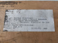 Terasaki tl-600nf circuit breaker
