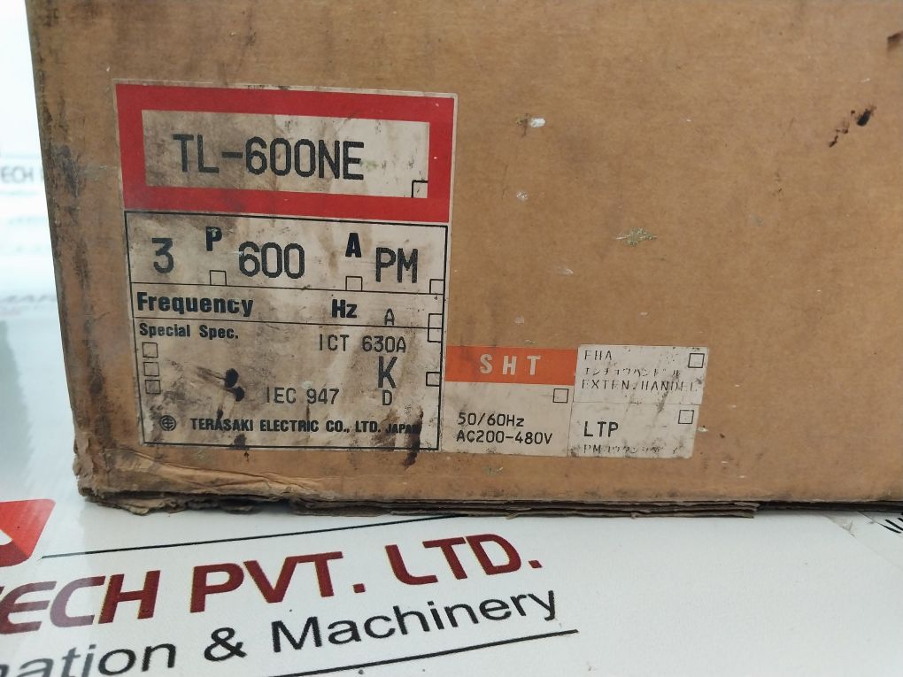Terasaki tl-600nf circuit breaker
