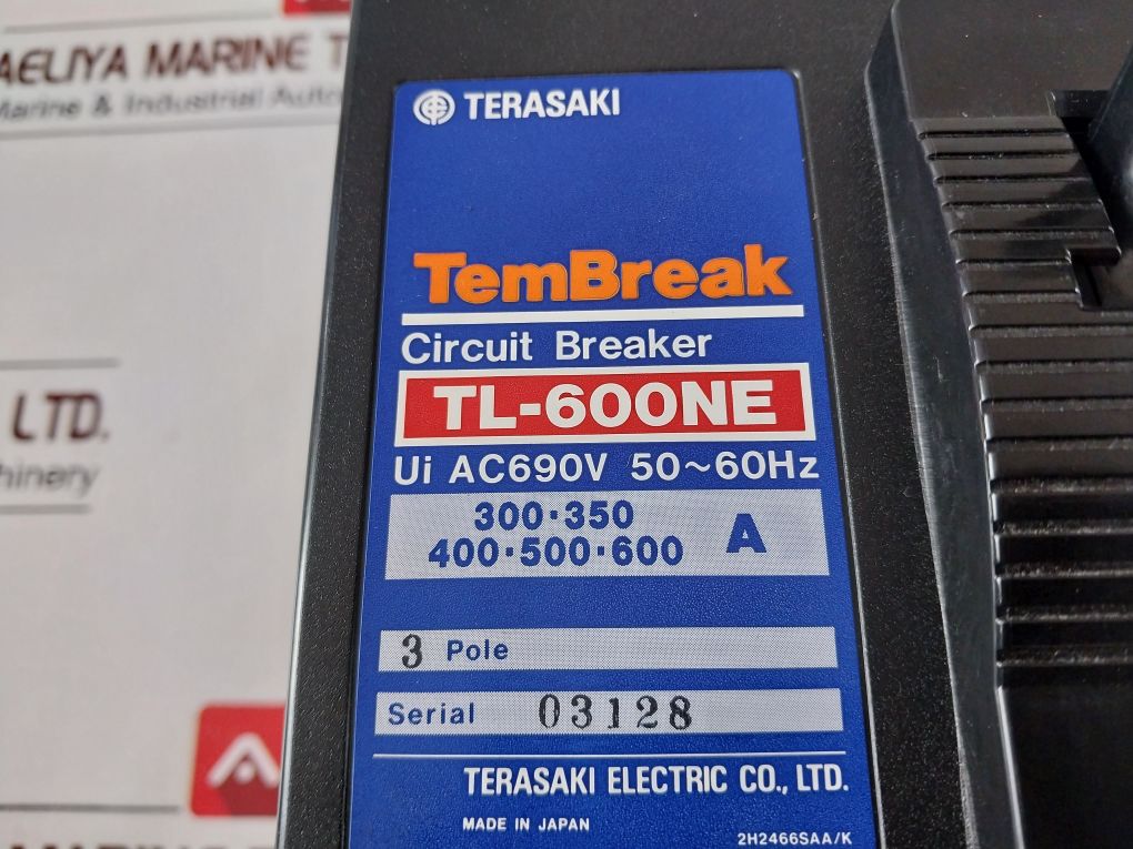 Terasaki tl-600nf circuit breaker

