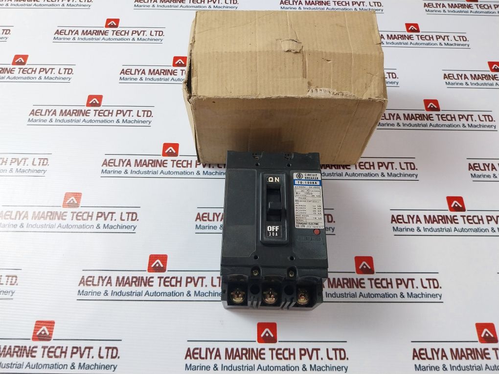 Terasaki To-100Ba Circuit Breaker 41-15623 3 Pole Ac550V