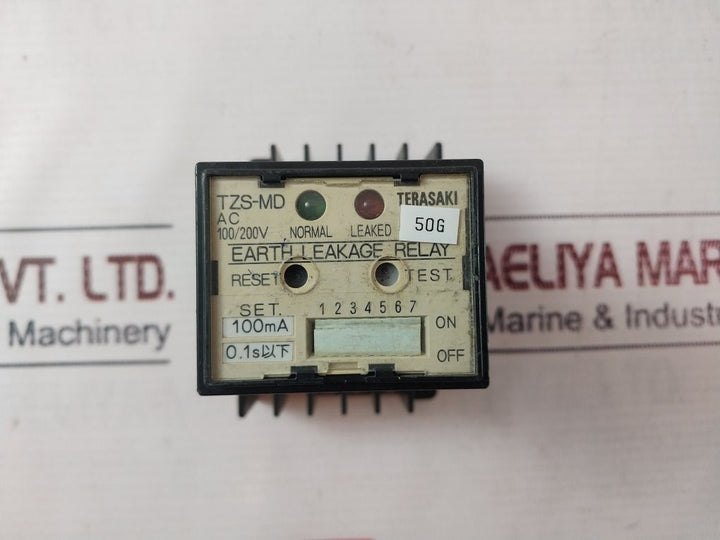 Terasaki Tzs-md Earth Leakage Relay