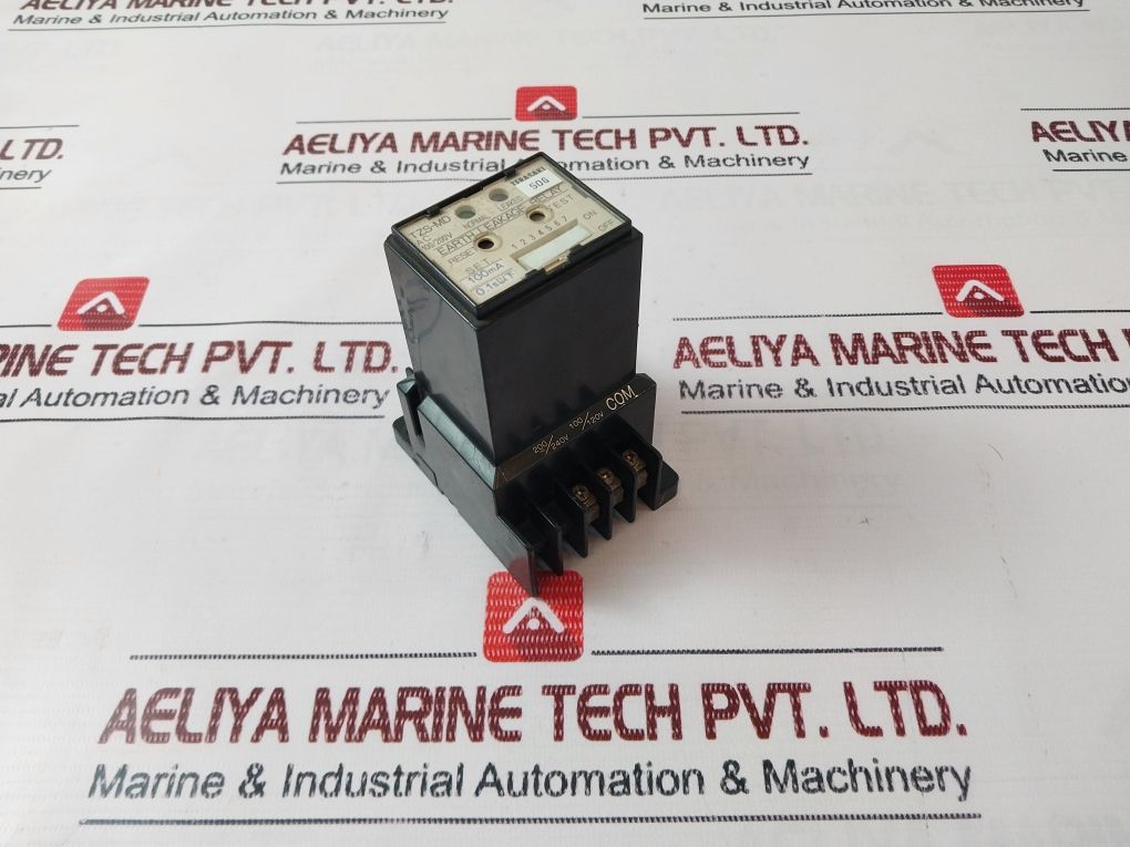 Terasaki Tzs-md Earth Leakage Relay 120V
