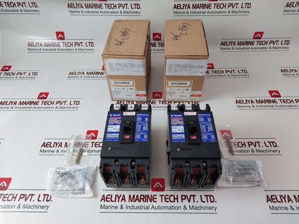Terasaki Tembreak Xh100Ns Circuit Breaker 15A 690V Ac 3-pole
