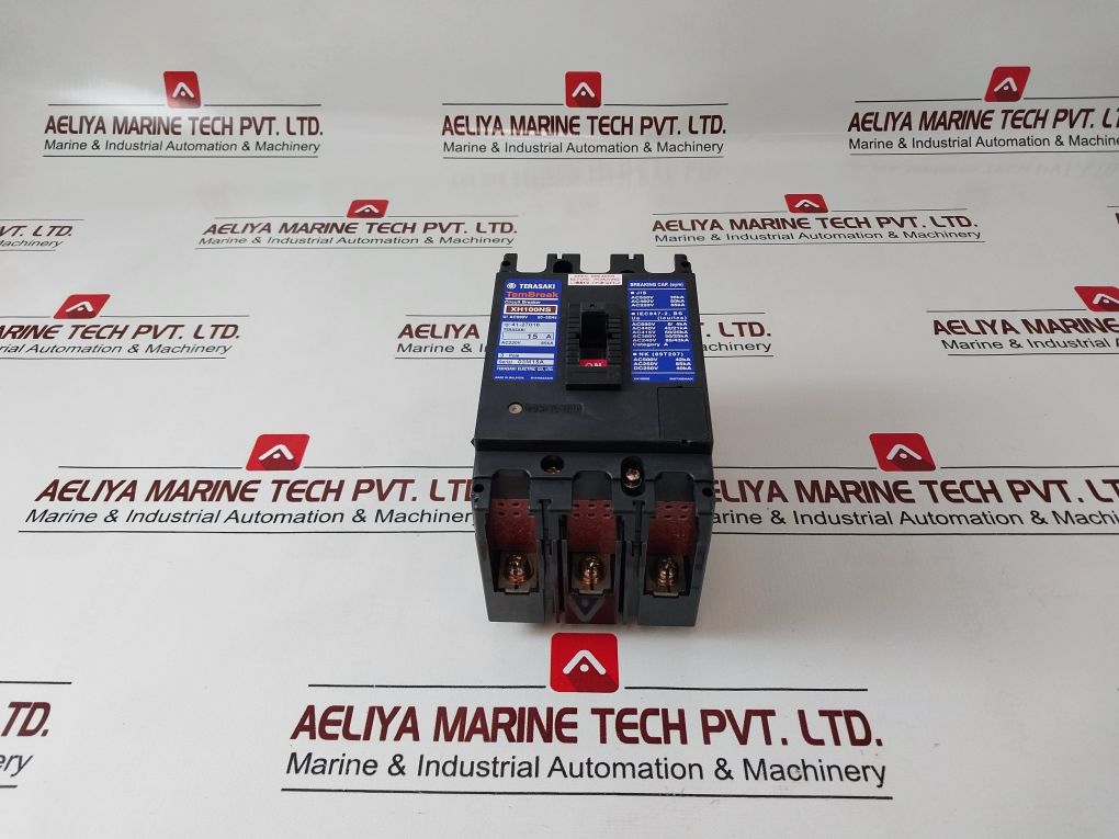 Terasaki Tembreak Xh100Ns Circuit Breaker 15A 690V Ac 3-pole