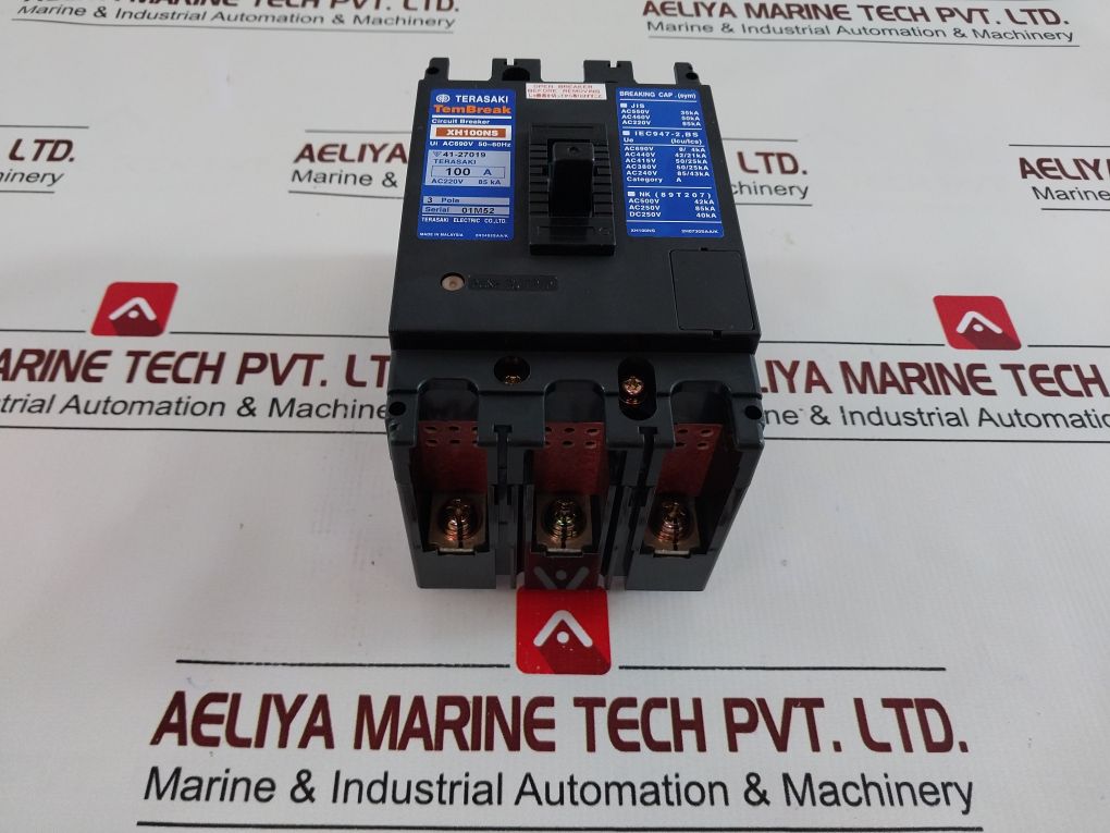 Terasaki Xh100Ns Circuit Breaker 100A
