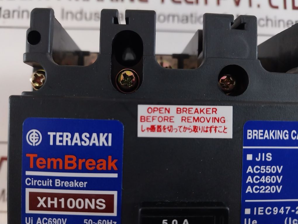 Terasaki Xh100Ns Circuit Breaker 50A
