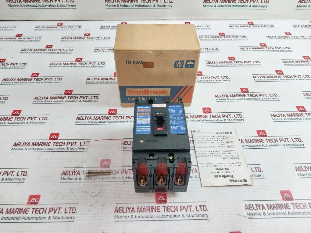 Terasaki Xh100Ns Circuit Breaker 75A 3-pole Ac220V 85Ka