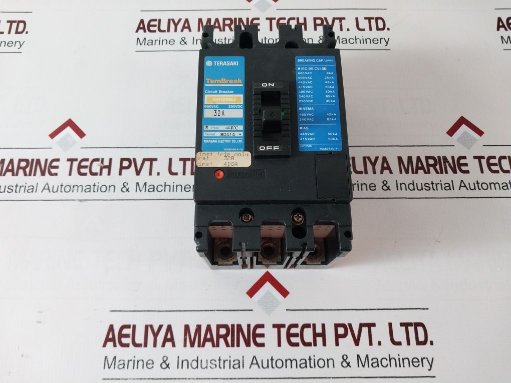 Terasaki Xh125Nj Tembreak 3-pole Circuit Breaker 32A 