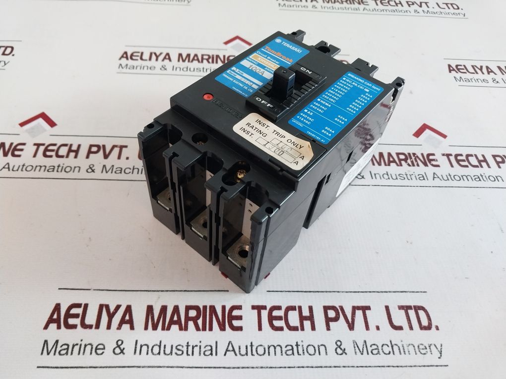 Terasaki Xh125Nj 3-plose Circuit Breaker 100A