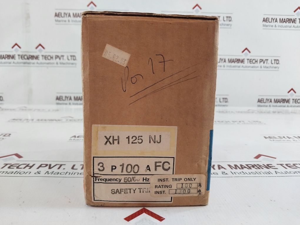 Terasaki Xh125Nj 3-plose Circuit Breaker 100A