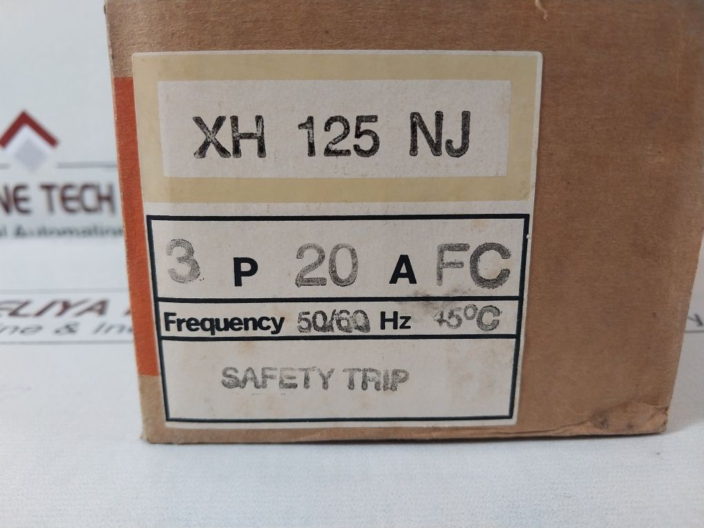 Terasaki Xh125Nj 3 Pole Circuit Breaker 20A 