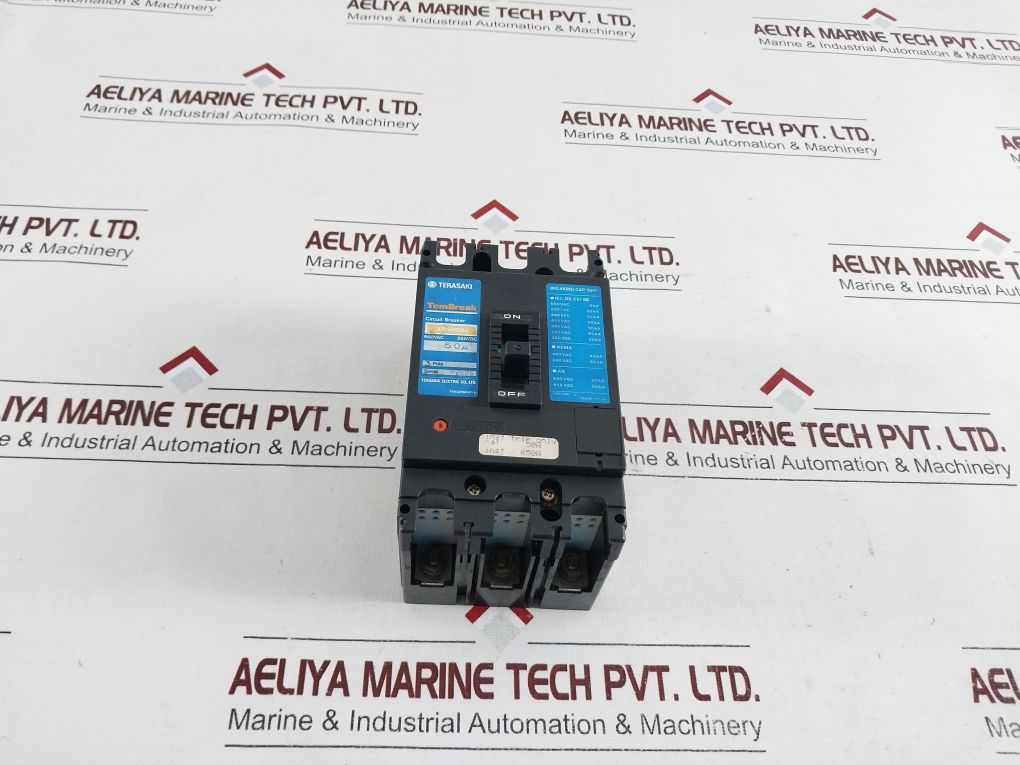 Terasaki Xh125Nj 3 Pole Circuit Breaker 50 A