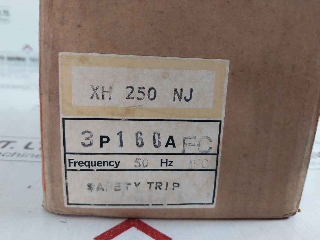 Terasaki Xh250Nj 3-pole Circuit Breaker 160A