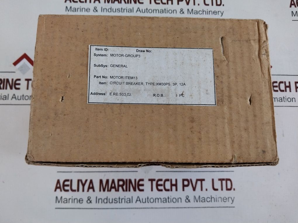 Terasaki Xm30Ps Circuit Breaker 12A 5.5 Kw