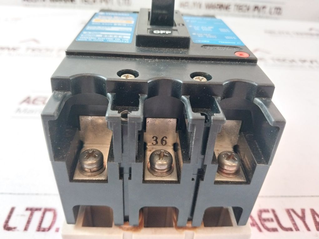 Terasaki Xm30Ps 3-pole Circuit Breaker 1.5Kw 3.6A