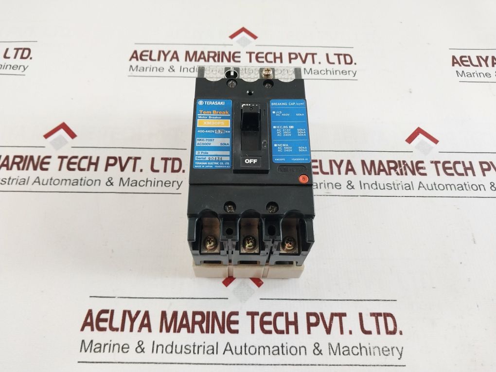 Terasaki Xm30Ps 440V Motor Breaker Free Shipping