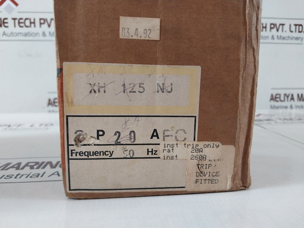 Terasaki Xm30Ps 3-pole Circuit Breaker 8A 3.7 Kw Free Shipping