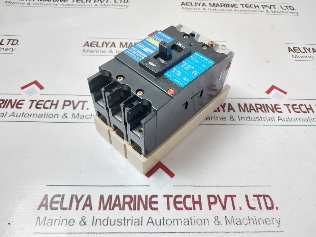 Terasaki Xm30Ps 3 Pole Circuit Breaker 2A, 0.75Kw