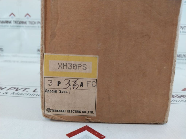 Terasaki Xm30Ps 3-pole Motor Circuit Breaker 1.5Kw,3.6A