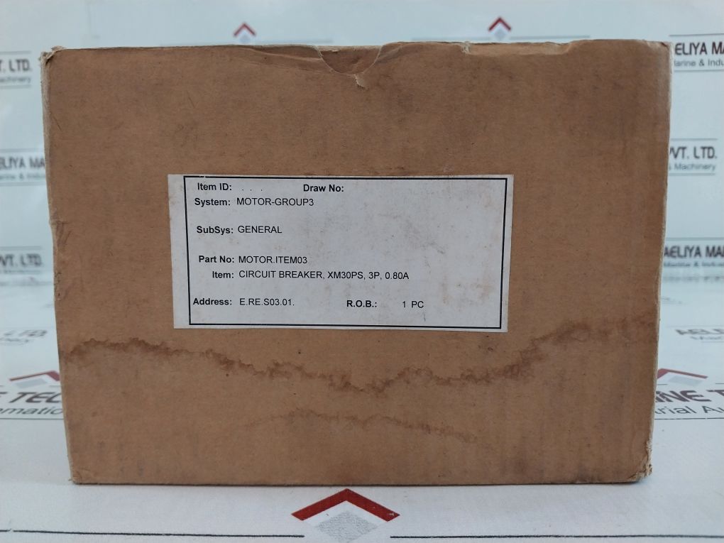 Terasaki Xm30Ps 3 Pole Circuit Breaker 0.80A 400-440V 0.2Kw