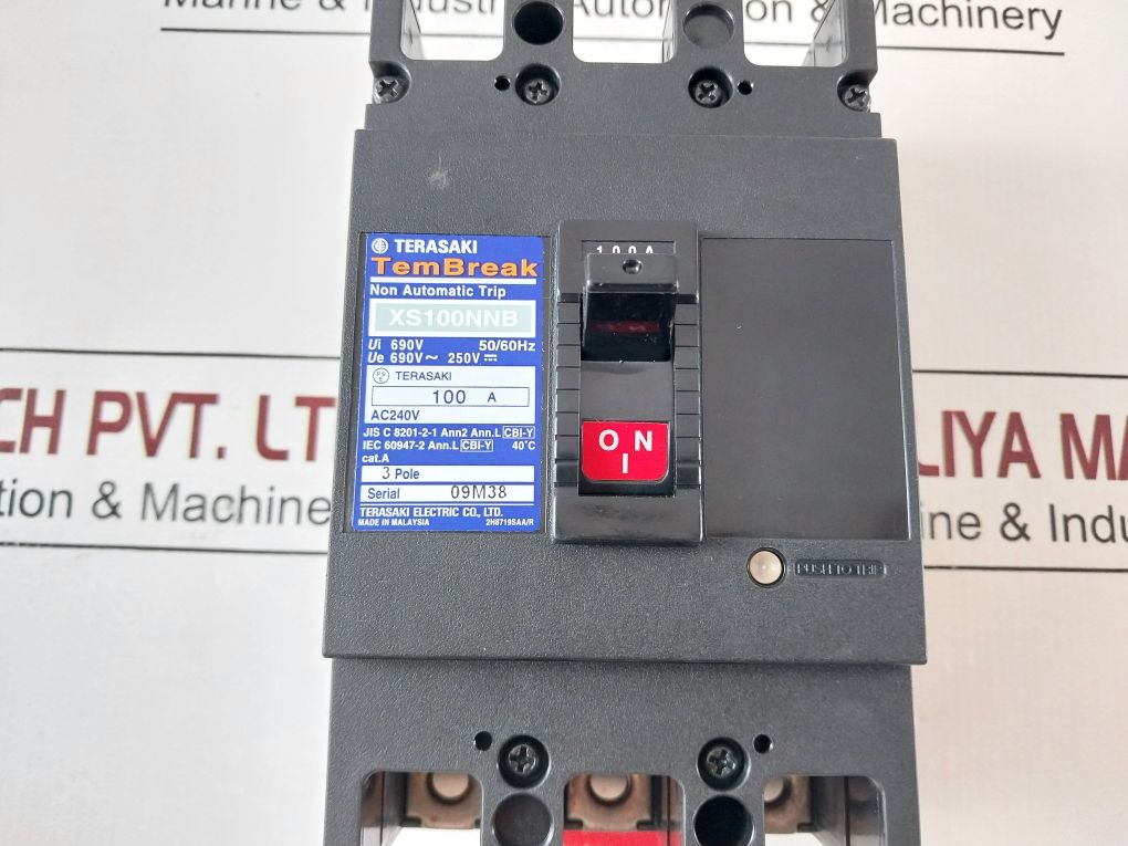 Terasaki Xs100Nnb Circuit Breaker