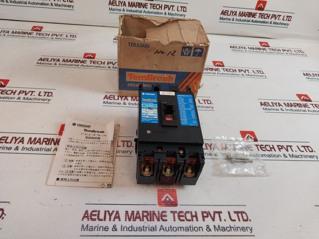 Terasaki Xs100Ns 3 Pole Circuit Breaker 200-480V 5060Hz
