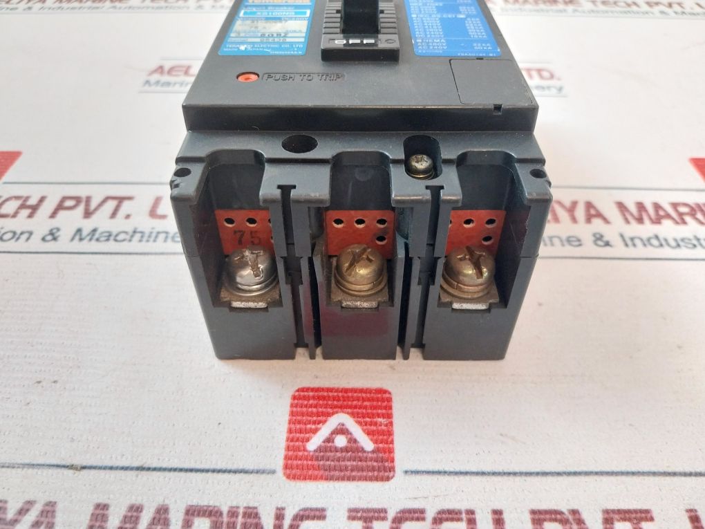 Terasaki Xs100Ns 3 Pole Circuit Breaker 60Hz