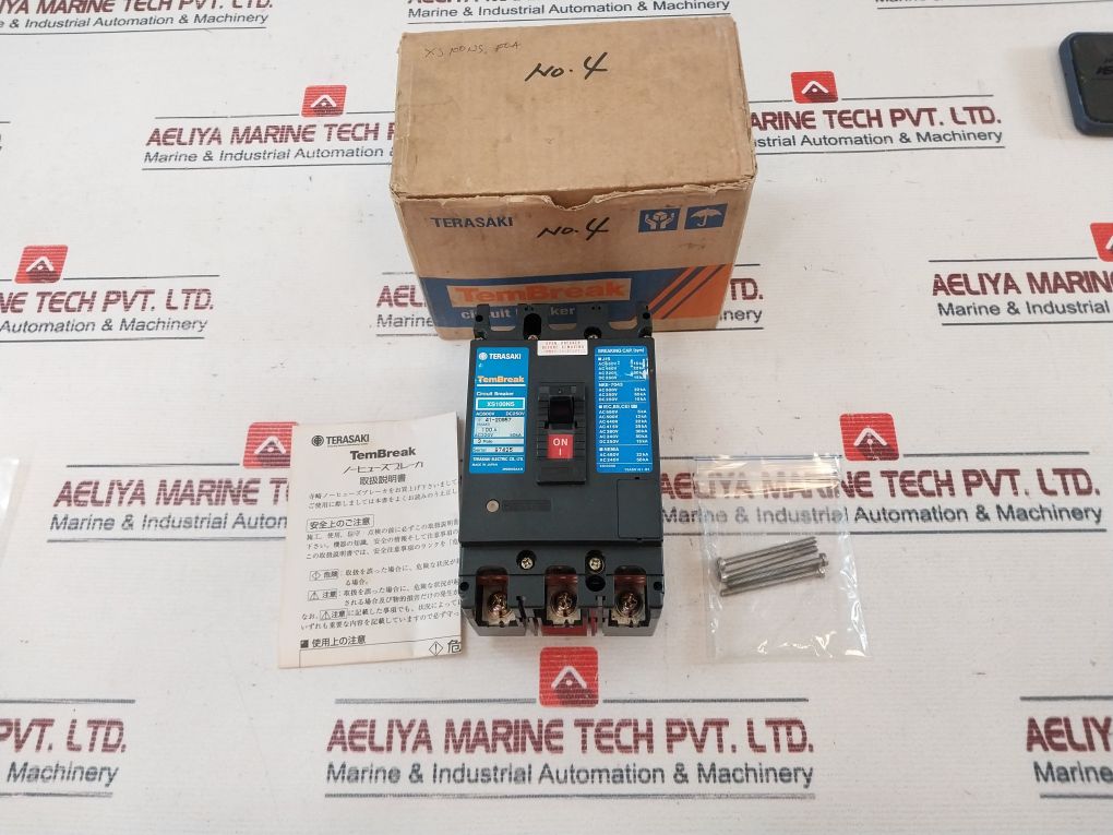 Terasaki Xs100Ns 3 Pole Circuit Breaker Ac220V 50Ka
