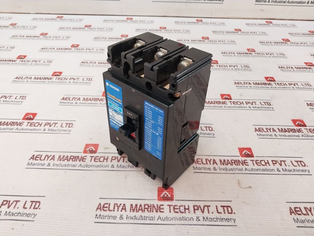 Terasaki Xs100Ns Circuit Breaker 3 Pole 50A Ac600V Dc250V