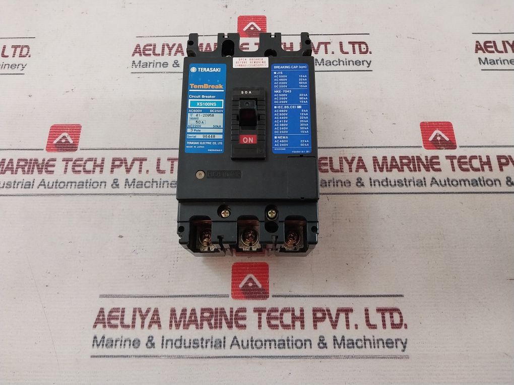 Terasaki Xs100Ns Circuit Breaker 50 A